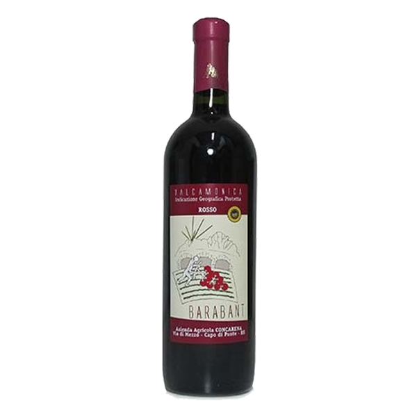 Valcamonica Rosso IGT “Barabant” 2015 - Concarena